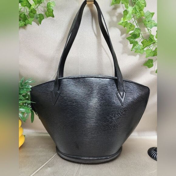 Authentic Louis Vuitton Epi St Jacques Tote W/ Matching Change Pouch & Dust Bag - Picture 5 of 17